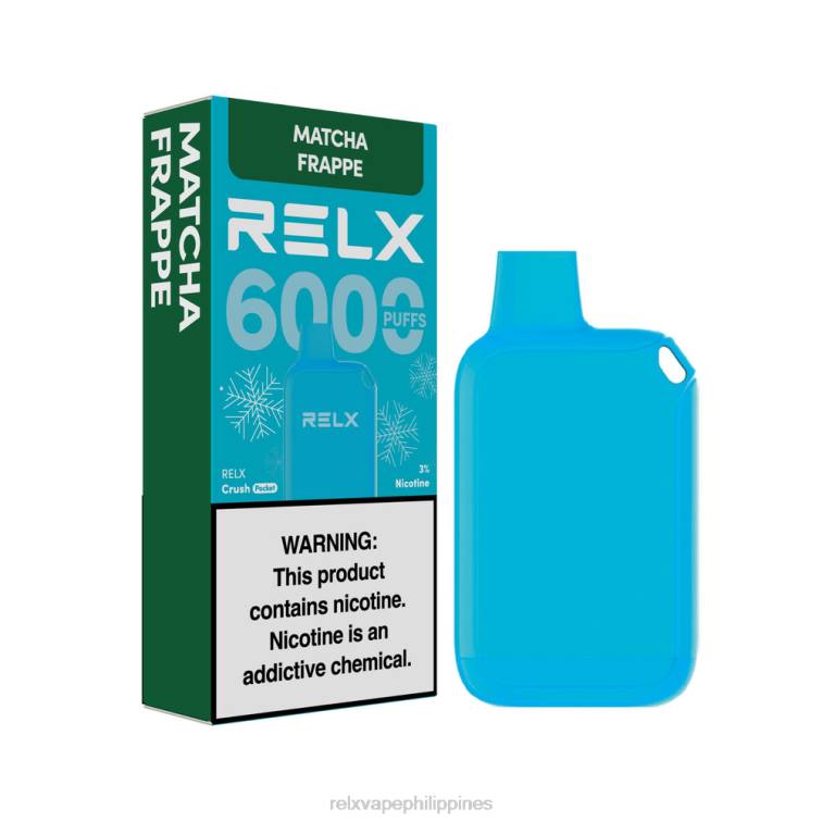RELX Crush Pocket 6000 Icy | L0ZP17 ‎RELX Philippines Matcha Frappe
