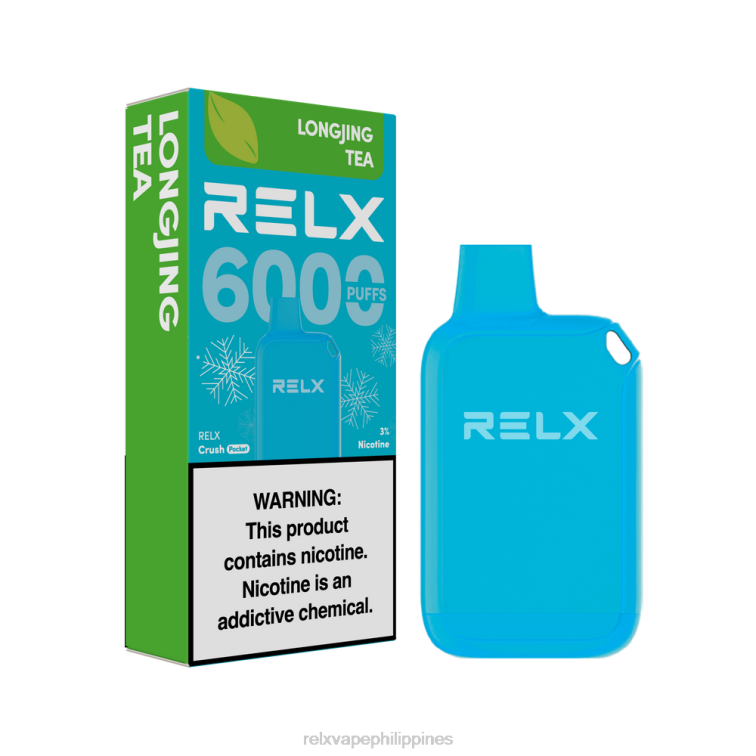 RELX Crush Pocket 6000 Icy | L0ZP9 ‎RELX Philippines LongJing Tea