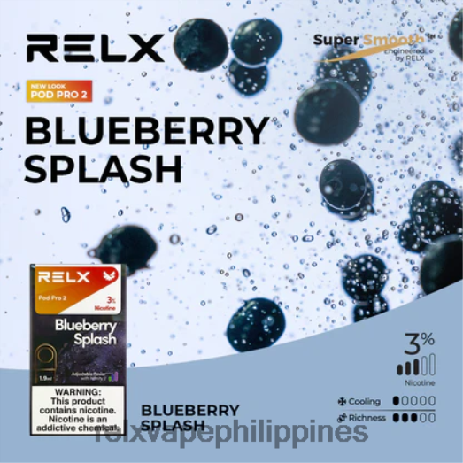 RELX Pod Pro 2 - 3 Pods - RELX Davao City Blueberry 280H6L90