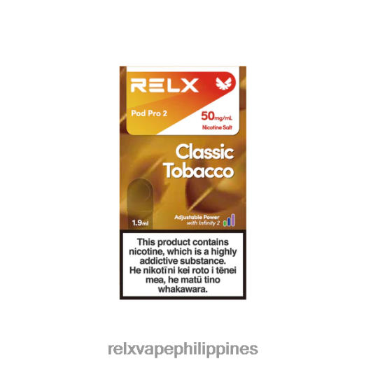RELX Pod Pro 2 - 3 Pods - RELX Davao City Classic Tobacco 280H6L110