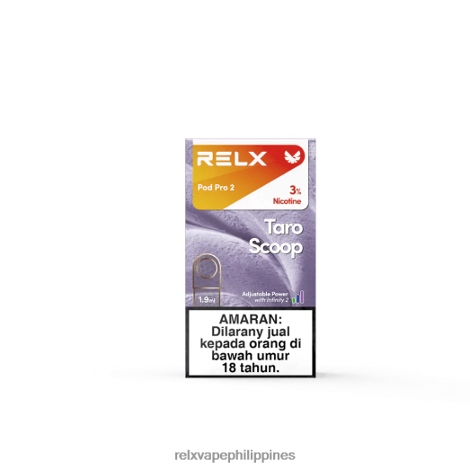 RELX Pod Pro 2 - 3 Pods - RELX Vape Manila Taro Scoop 280H6L108