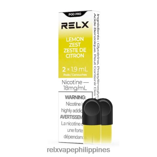 RELX Pod Pro - 2 Pods - RELX Davao City Lemon Zest 280H6L19