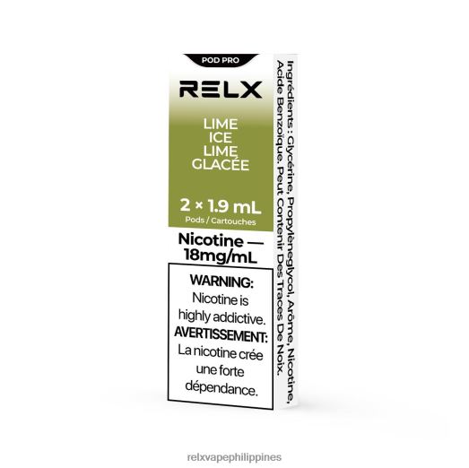 RELX Pod Pro - 2 Pods - RELX Philippines Flavors Lime Ice 280H6L24