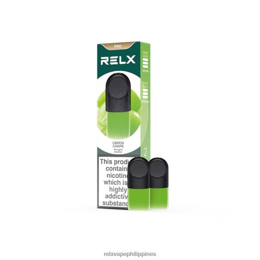 RELX Pod Pro - 2 Pods - RELX Philippines Green Grape 280H6L1
