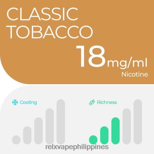 RELX Pod Pro - 2 Pods - RELX Pods Philippines Classic Tobacco 280H6L22