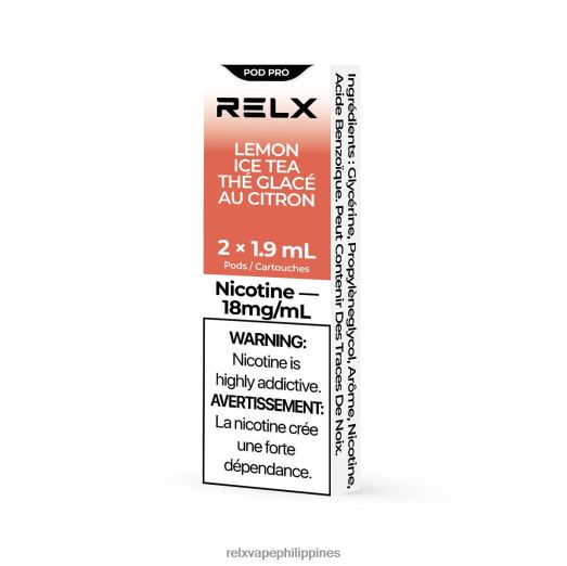 RELX Pod Pro - 2 Pods - RELX Pods Philippines Lemon Ice Tea 280H6L12
