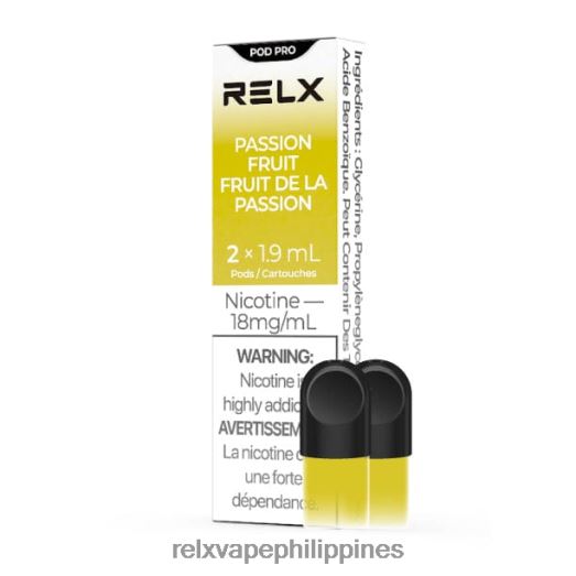 RELX Pod Pro - 2 Pods - RELX Pods Philippines Passion Fruit 280H6L2