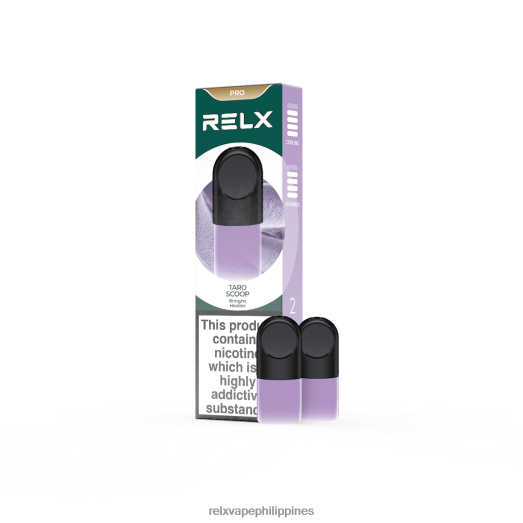 RELX Pod Pro - 2 Pods - RELX Review Philippines Taro Scoop 280H6L16