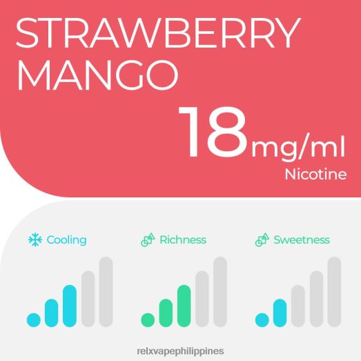RELX Pod Pro - 2 Pods - RELX Vape Philippines Strawberry Mango 280H6L3