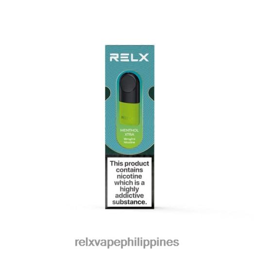 RELX Pod - RELX Pods Philippines Menthol Xtra 280H6L32