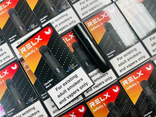 RELX Infinity 2 Vape Device - RELX Quezon City Obsidian Black 280H6L66